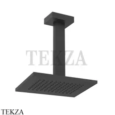 Gessi Rettangolo shower Верхний душ с потолочным кронштейном 20151-299, Black XL