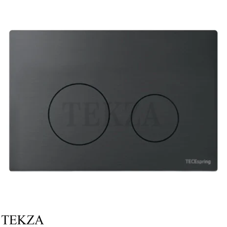 TECEspring Панель смыва для унитаза S240523, сатин gun metal PVD