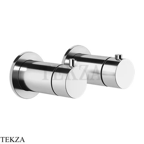 Gessi Ingranaggio-Anello Термостат для душа на 3 потока, внешняя часть 63335-031, хром глянец