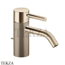 Dornbracht Meta Смеситель для раковины 125, с донным клапаном 33504660-47, Champagne (22kt Gold)