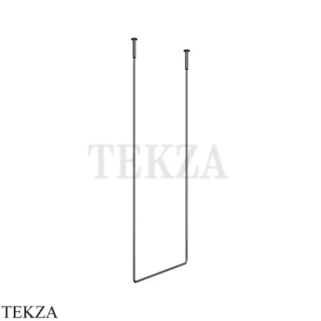 Gessi Goccia Потолочный полотенцедержатель 60 см 38143-707, Black Metal Br. PVD