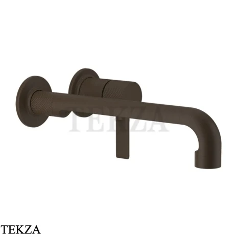 Gessi INCISO Смеситель для раковины с длинным изливом, внешняя часть 58089-845, Dark Bronze