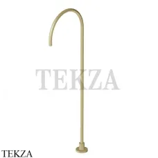 Zucchetti Helm Излив для раковины напольный Z92160.XP31, brushed british gold PVD