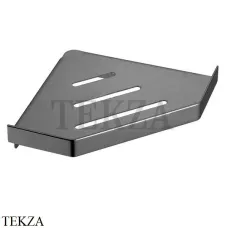 Boheme NEW VENTURO Полка угловая в душевую зону 10318-GM, gun metall