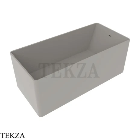 Flaminia Wash ванна отдельностоящая из Pietraluce 150×70×58 см, серый Cenere матовый