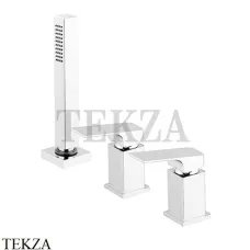 FIMA Carlo Frattini FIT Смеситель на борт ванны без излива, F3394/1NBS белый матовый