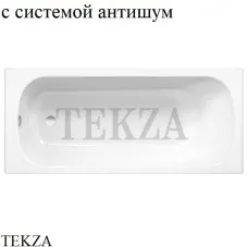 BETTE BETTEFORM Встраиваемая прямоугольная ванна 2950-000 AD, сталь, система антишум, белый глянец