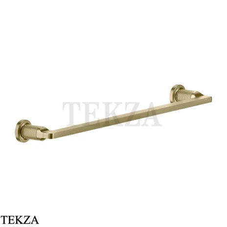 Gessi INCISO accessories Держатель для полотенца 45 см 58500-727, Brushed Brass PVD