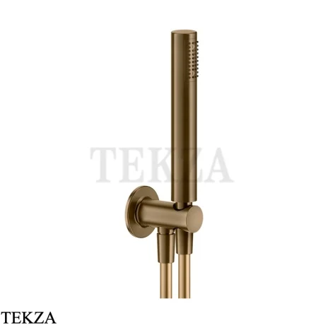 Gessi INCISO SHOWER Душевой комплект с держателем 58123-791, Deep Bronze Br. PVD