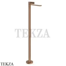 Gessi Inverso RIGATO Смеситель для раковины напольный, внешняя часть 73595-708, Copper Brushed Gessi Inverso RIGATO Смеситель для раковины напольный, внешняя часть 73595-708, Copper Brushed