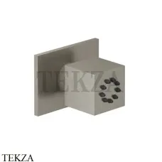 Gessi Rettangolo shower Душевая форсунка поворотная 20172-149, Finox Brushed Nickel
