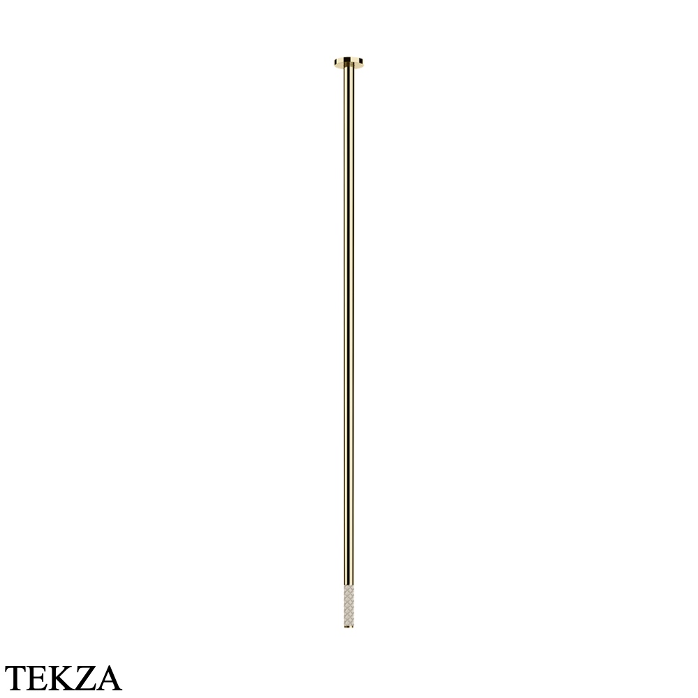 Gessi Pelle Tresse Излив для раковины потолочный, под размер 78296-434, Crème/Brass PVD