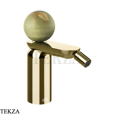 Gessi Perle Смеситель для биде с донным клапаном 74567-710, шампань глянец
