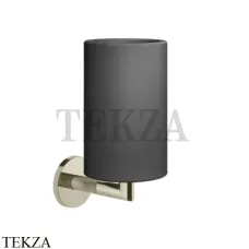 Gessi ANELLO Стакан настенный, композит черный 63708-720, Nickel PVD Gessi ANELLO Стакан настенный, композит черный 63708-720, Nickel PVD