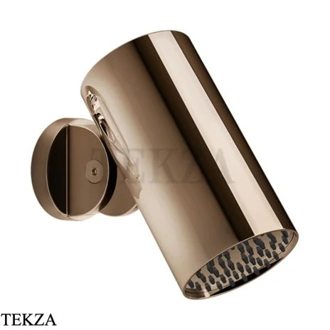 Gessi SPOTWATER Душевая головка для настенного крепления, ливень 57263-030, Copper PVD