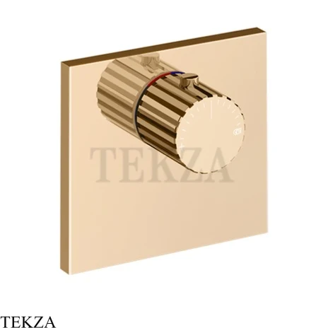Gessi Incastri Термостат для душа, внешняя часть 75354-735, бронза глянец