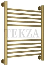 Сунержа Богема+ прямая 600х500 полотенцесушитель водяной 051-0220-6050, Состаренная латунь