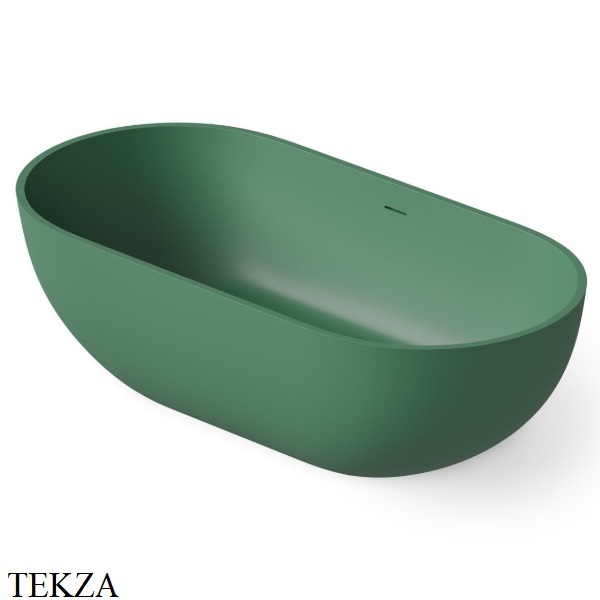 Dea Design Shadow Ванна отдельностоящая овальная 140x70 Solid Surface DD8619 1400 9, Sage №9