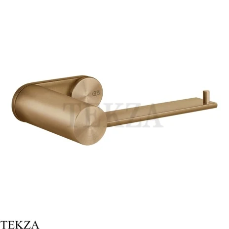 Gessi 316 ACCESSORIES Бумагодержатель без крышки 54749-726, Warm Steel Brushed PVD