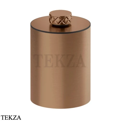 Gessi Pelle Tresse Ведерко, корзина для мусора, 78590-708, Copper Brushed PVD
