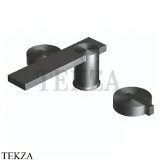 Ritmonio Dot316 Смеситель для раковины, без донного клапана PR50AE201 IBX, Black Stainless Steel