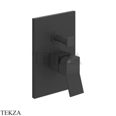 Gessi RETTANGOLO K Смеситель для душа 2 потока, внешняя часть 53079-299, Black XL