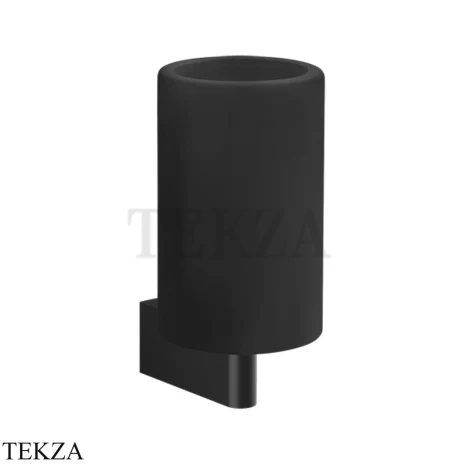 Gessi Origini Стакан настенный с держателем, черный 66408-299, Black XL