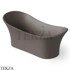 Dea Design Elegant Ванна отдельностоящая овальная 175x75 Solid Surface DD8614 1750 6, Grey Brown №6