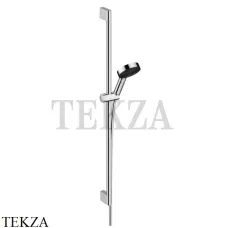 Hansgrohe Pulsify Select Душевой набор, 105 3jet Relaxation со штангой 90 см 24170000, хром глянец