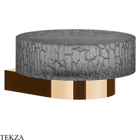 Gessi Incastri Мыльница настенная, Light smoke 75401-735, бронза глянец