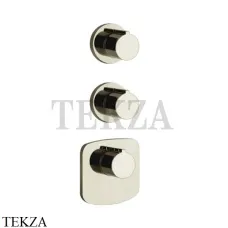 Gessi Ingranaggio-Anello Термостат для душа, 2 потока, внешняя часть 43234-720, Nickel PVD