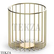 Decor Walther Universal DW 220 Корзина для мусора сетка 0859282, золото матовое