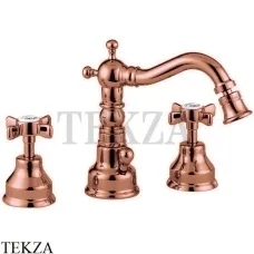 Migliore Princeton Смеситель для биде с донным клапаном 19382, медь