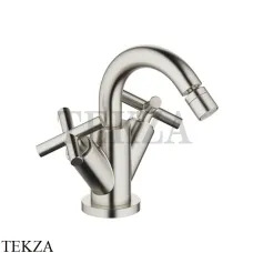 Dornbracht TARA Смеситель для биде со сливным гарнитуром 24510892-06, платина матовая
