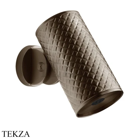 Gessi 316 SPOTWATER INTRECCIO Душевая головка настенного крепления, распыление 57215-761, Coffee Bronze Brushed PVD
