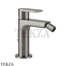 Gessi Emporio Via manzoni Смеситель для биде, с донным клапаном 38607-149, Finox Brushed Nickel