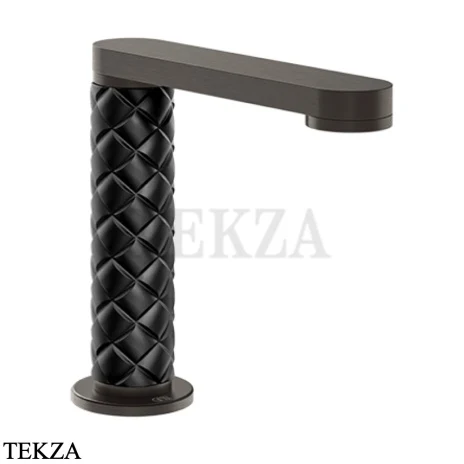 Gessi Pelle Tresse Излив для раковины на борт 78421-440, Nero/ Black Metal Br. PVD