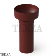 Dea Design Pedestal Basin Раковина напольная Solid Surface DD2023 480 17, Red Wine №17