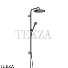Axor ONE Showerpipe душевая колонна, душ 280 1jet 48790330, Polished Black Chrome