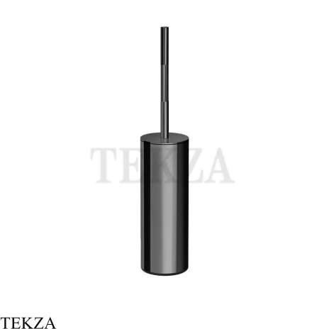 Gessi Incastri Туалетный ёршик напольный 75445-706, black хром глянец
