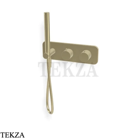 FIMA Carlo Frattini SO Смеситель для душа с гарнитуром, внешняя часть F3149WX3HS, Brushed Champagne