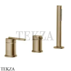 Gessi INGRANAGGIO Смеситель для ванны, без излива 63547-726, Warm Bronze Br.