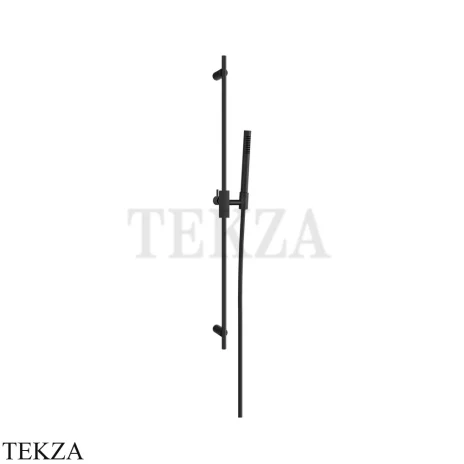 Gessi INGRANAGGIO Штанга в комплекте с душевой лейкой 63584-299, Black XL