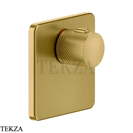Gessi INCISO WELLNESS Термостатический смеситель, внешняя часть 58254-716, Gold Br. PVD