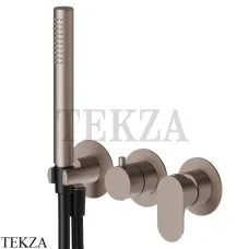 Newform Linfa II Смеситель для душа SET, 2 потока, внешняя часть 69468E.M0.075, Copper Glossy