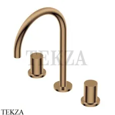 Ritmonio Diametro35 S Смеситель для раковины без донного клапана PR52AE202 BRX, Brushed Bronze