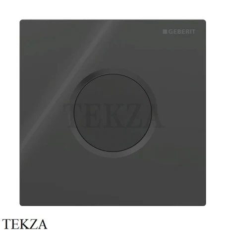 Geberit Sigma01 Клавиша смыва для писсара HyTroniс, ИК привод смыва, батарея 116.031.DW.5, черный глянец