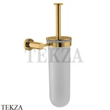 FIMA Carlo Frattini ROTOLA Туалетный ершик, стекло матовое F6006/1OS, Brushed gold