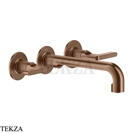 Gessi INCISO Смеситель для раковины излив средний, внешняя часть 58090-708, Copper Brushed