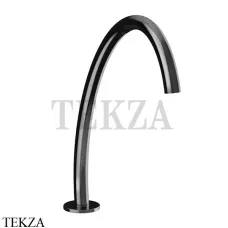 Gessi Origini MATERIC Излив для раковины на борт высокий 66025-706, Black Metal PVD